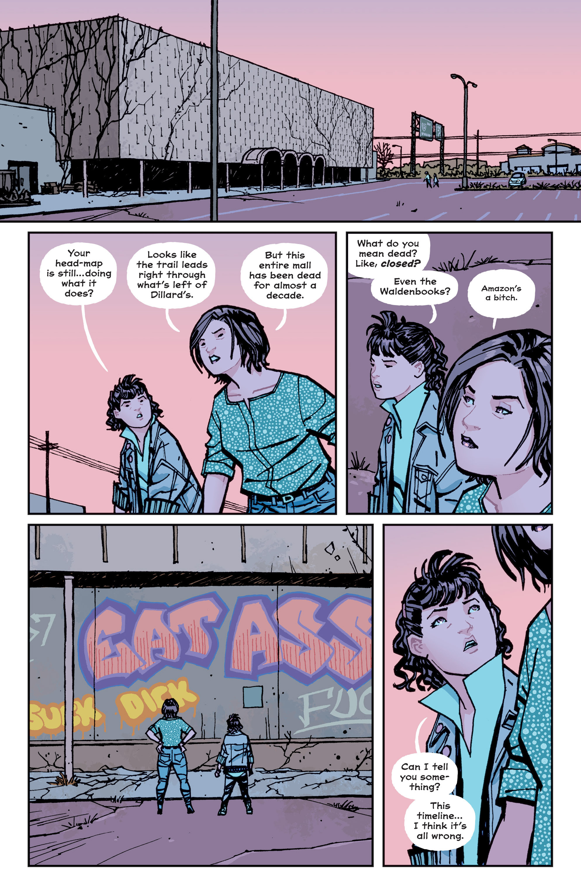 Read online Paper Girls comic -  Issue #7 - 17