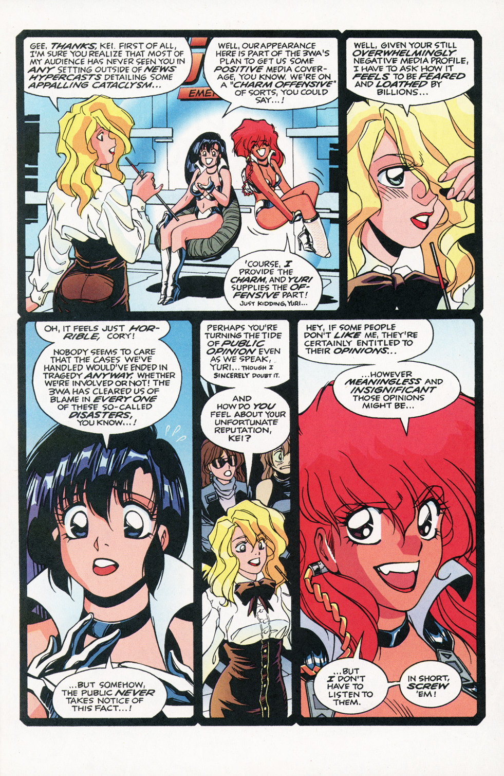 Read online Dirty Pair: Fatal But Not Serious comic -  Issue #1 - 6