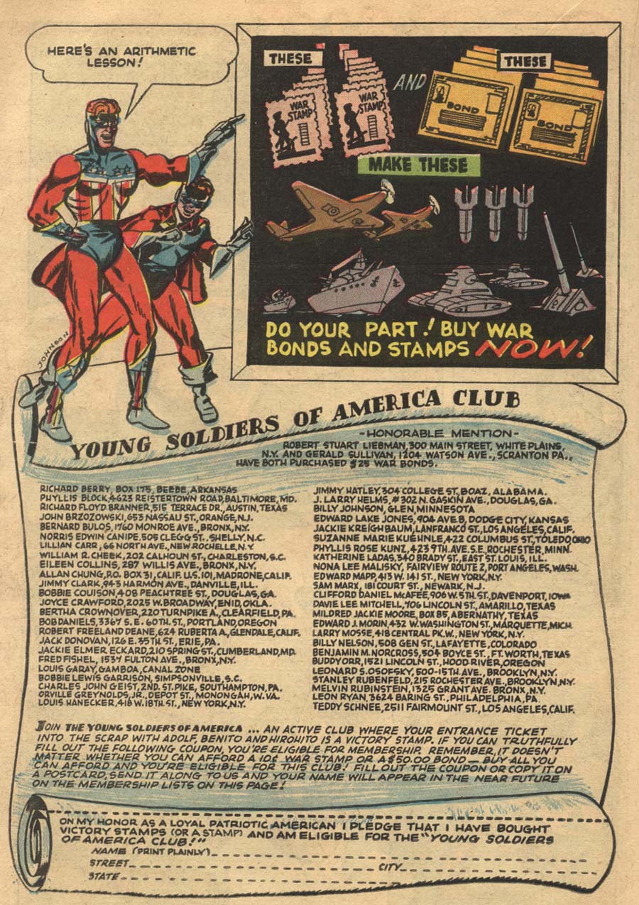 Read online Pep Comics comic -  Issue #36 - 40