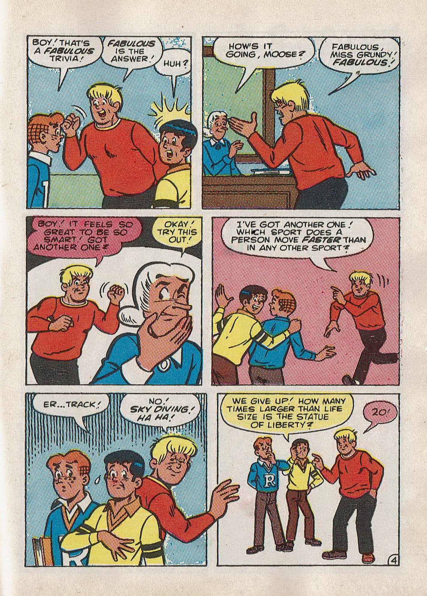 Read online Jughead Jones Comics Digest comic -  Issue #60 - 87