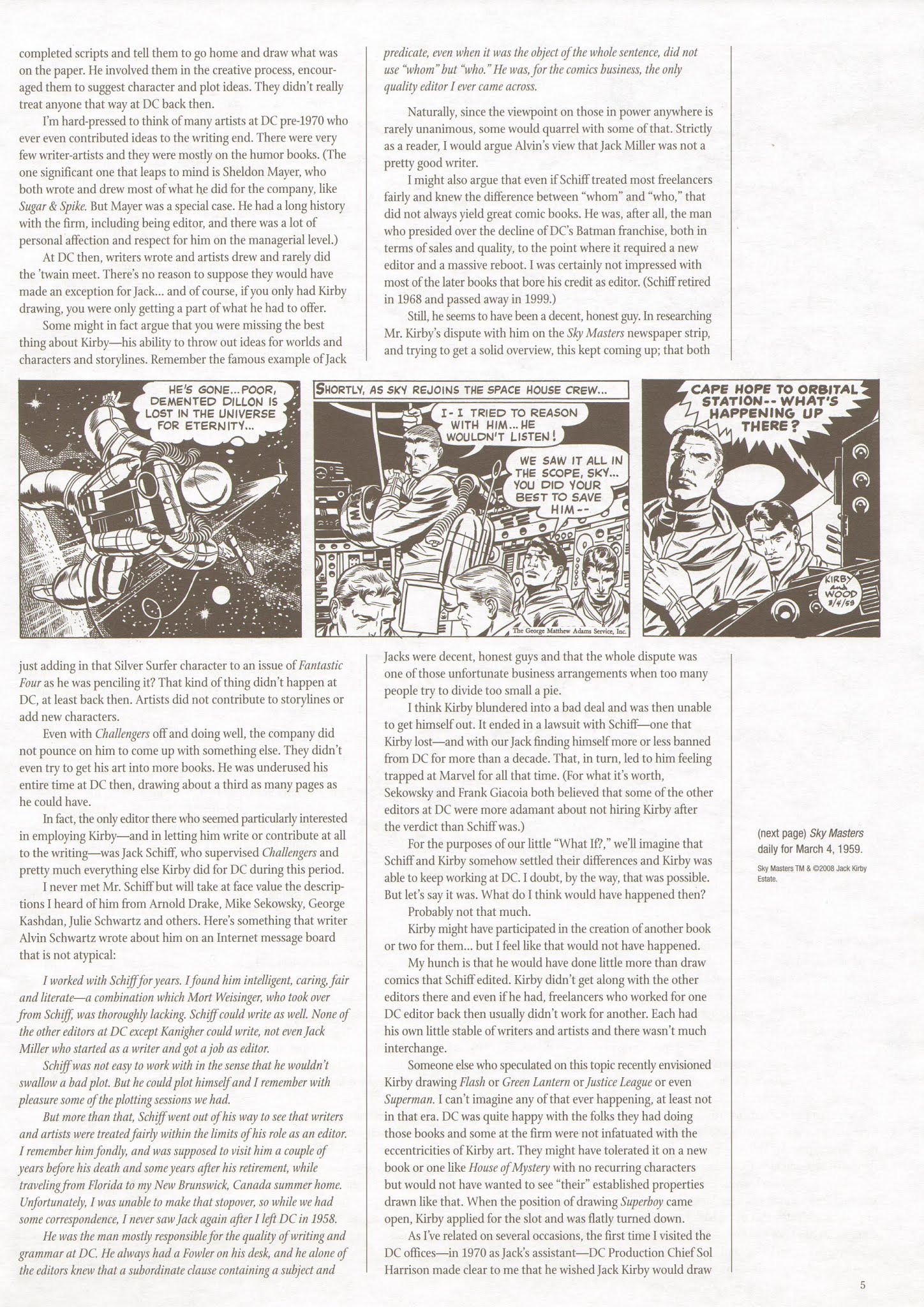 Read online The Jack Kirby Collector comic -  Issue #51 - 7