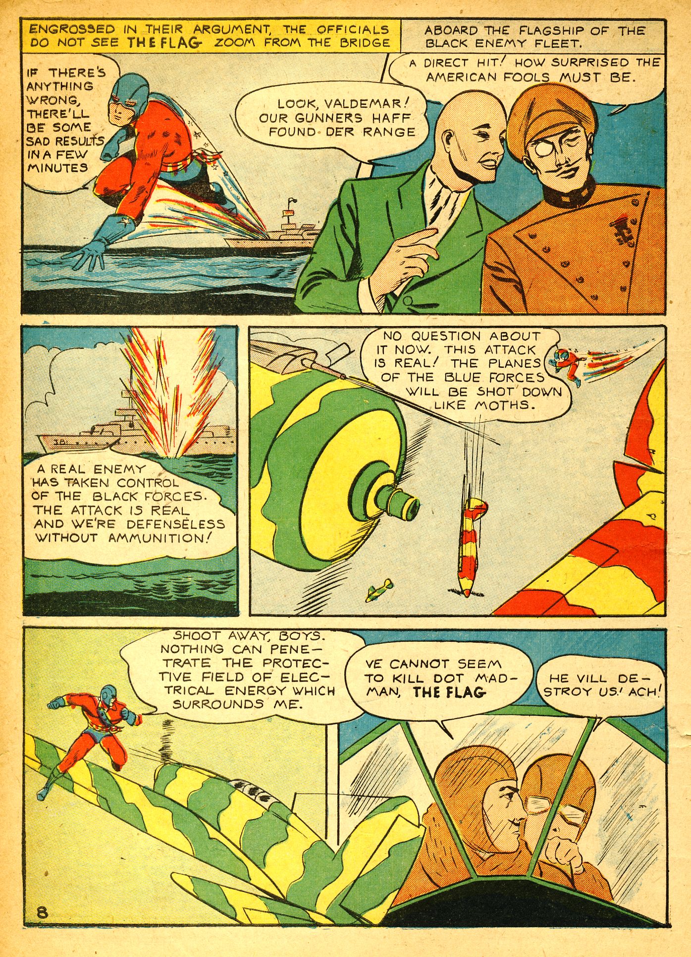 Read online Our Flag Comics comic -  Issue #2 - 9