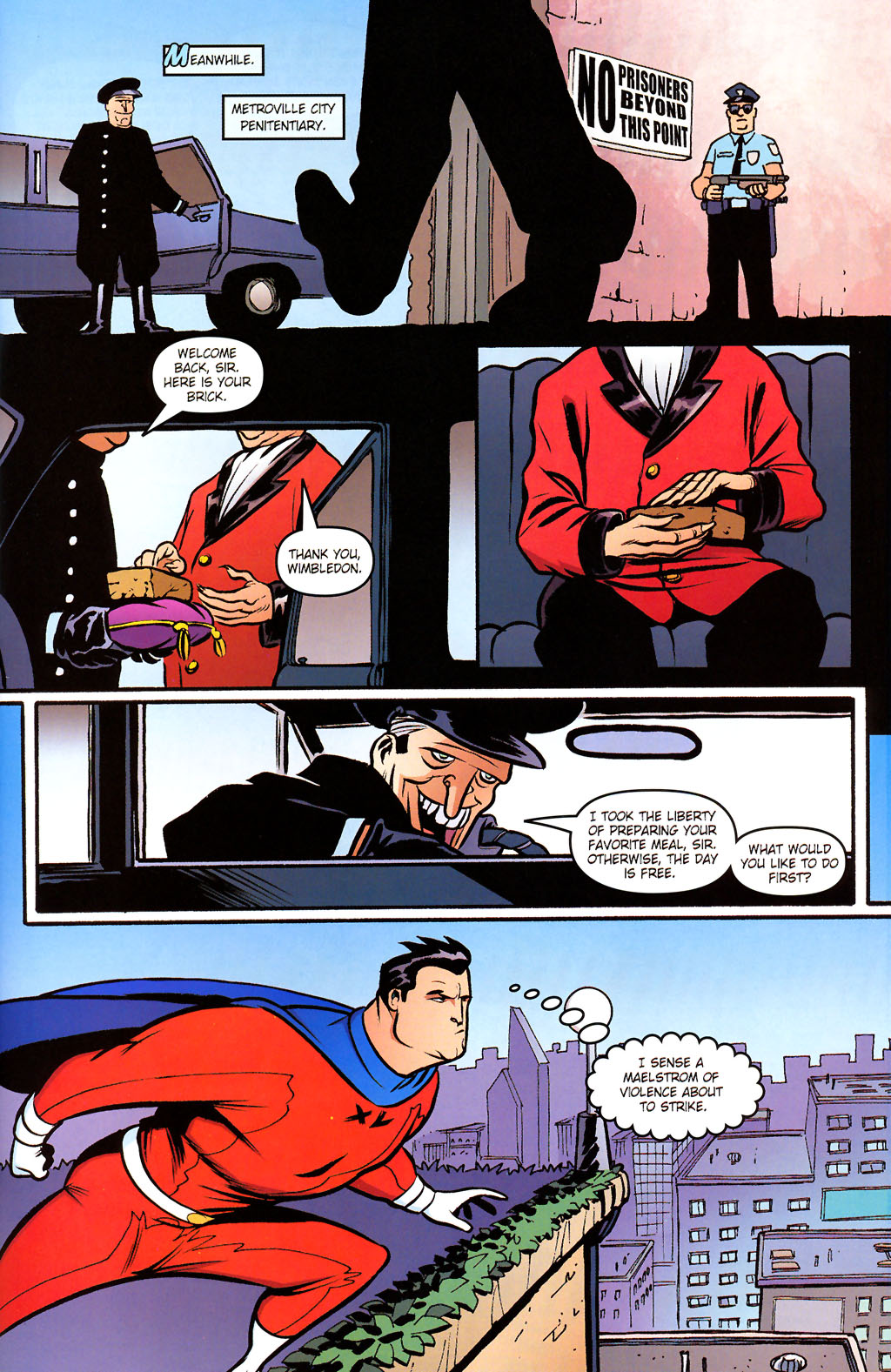 Read online Paul Jenkins' Sidekick comic -  Issue #1 - 23