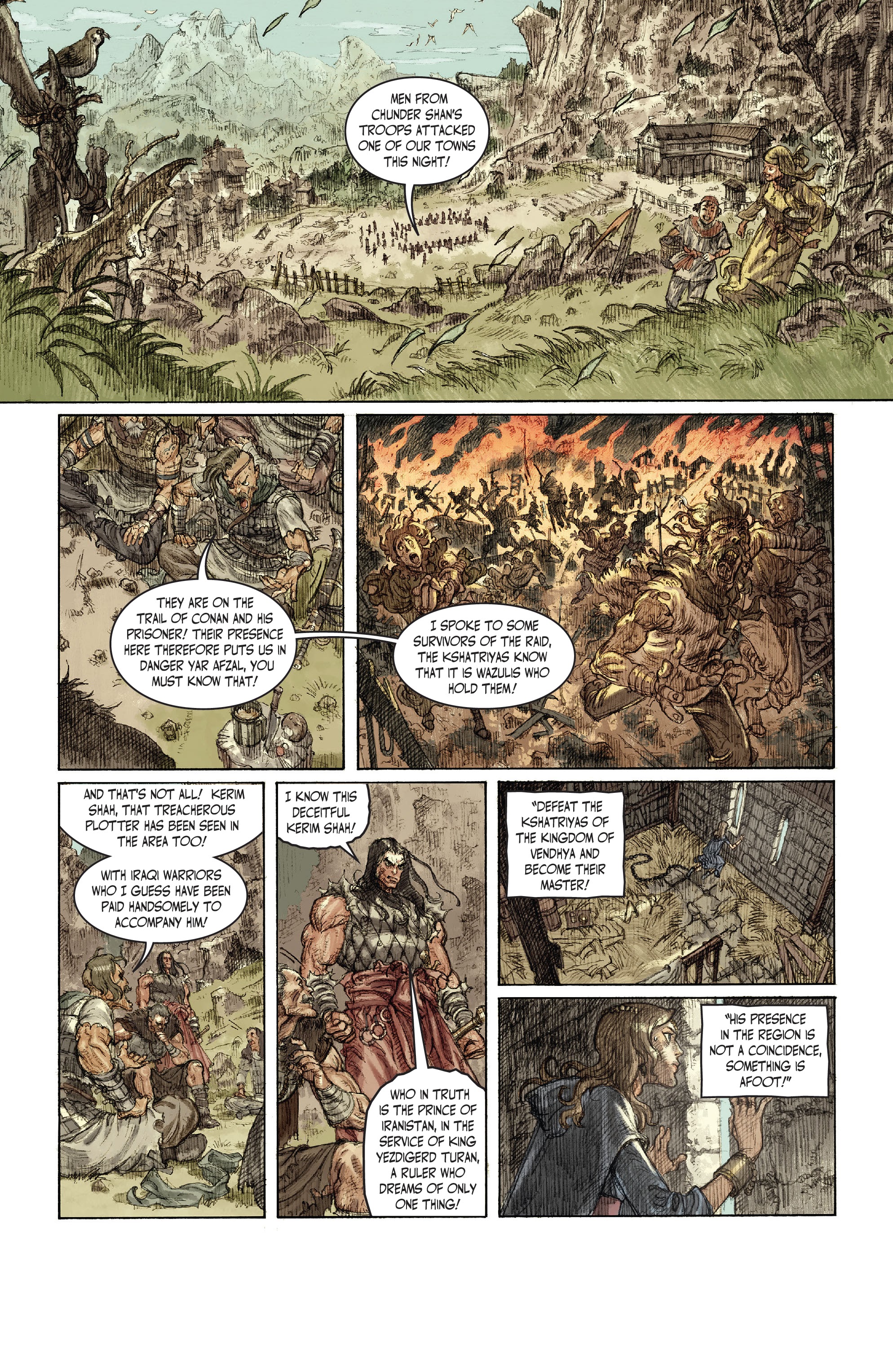 Read online The Cimmerian: People of the Black Circle comic -  Issue #2 - 5