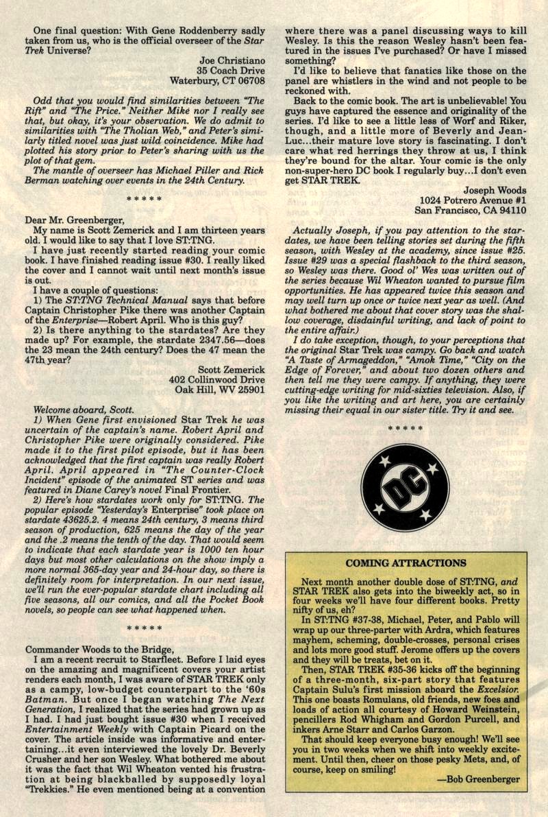 Read online Star Trek: The Next Generation (1989) comic -  Issue #36 - 27
