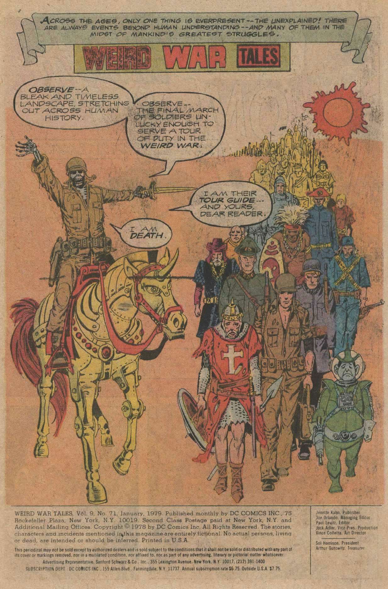 Read online Weird War Tales (1971) comic -  Issue #71 - 3