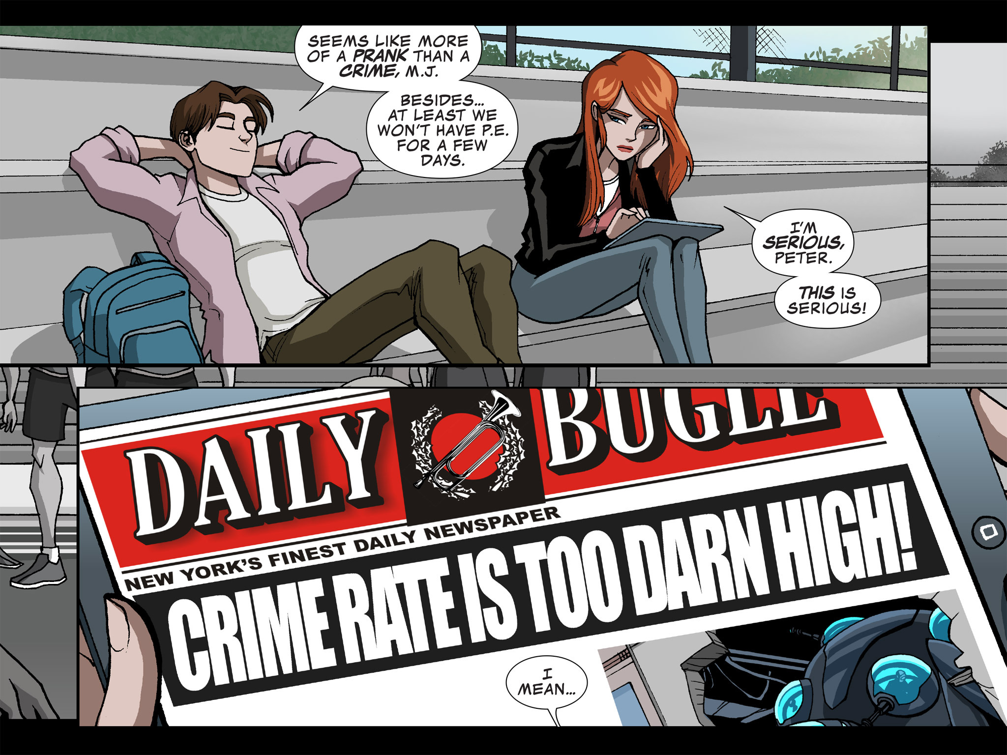Read online Ultimate Spider-Man (Infinite Comics) (2015) comic -  Issue #14 - 12