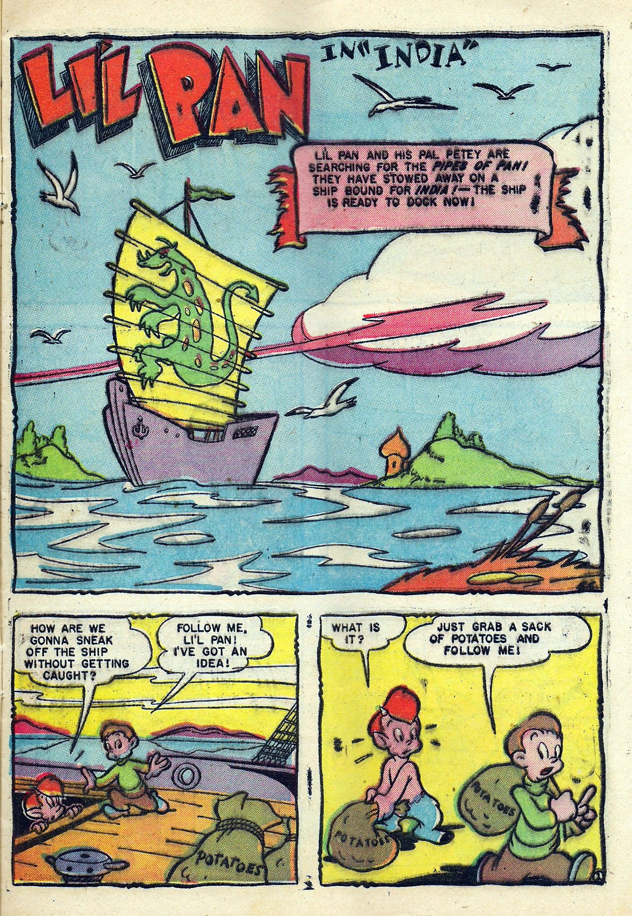 Read online Li'l Pan comic -  Issue #6 - 13