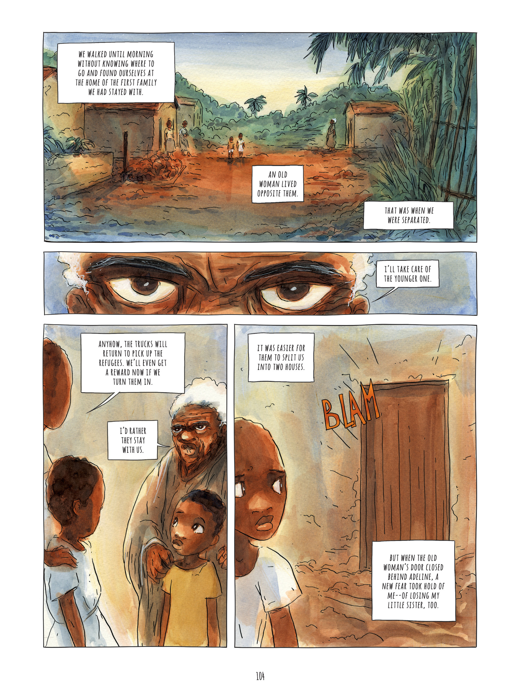 Read online Alice on the Run: One Child's Journey Through the Rwandan Civil War comic -  Issue # TPB - 103