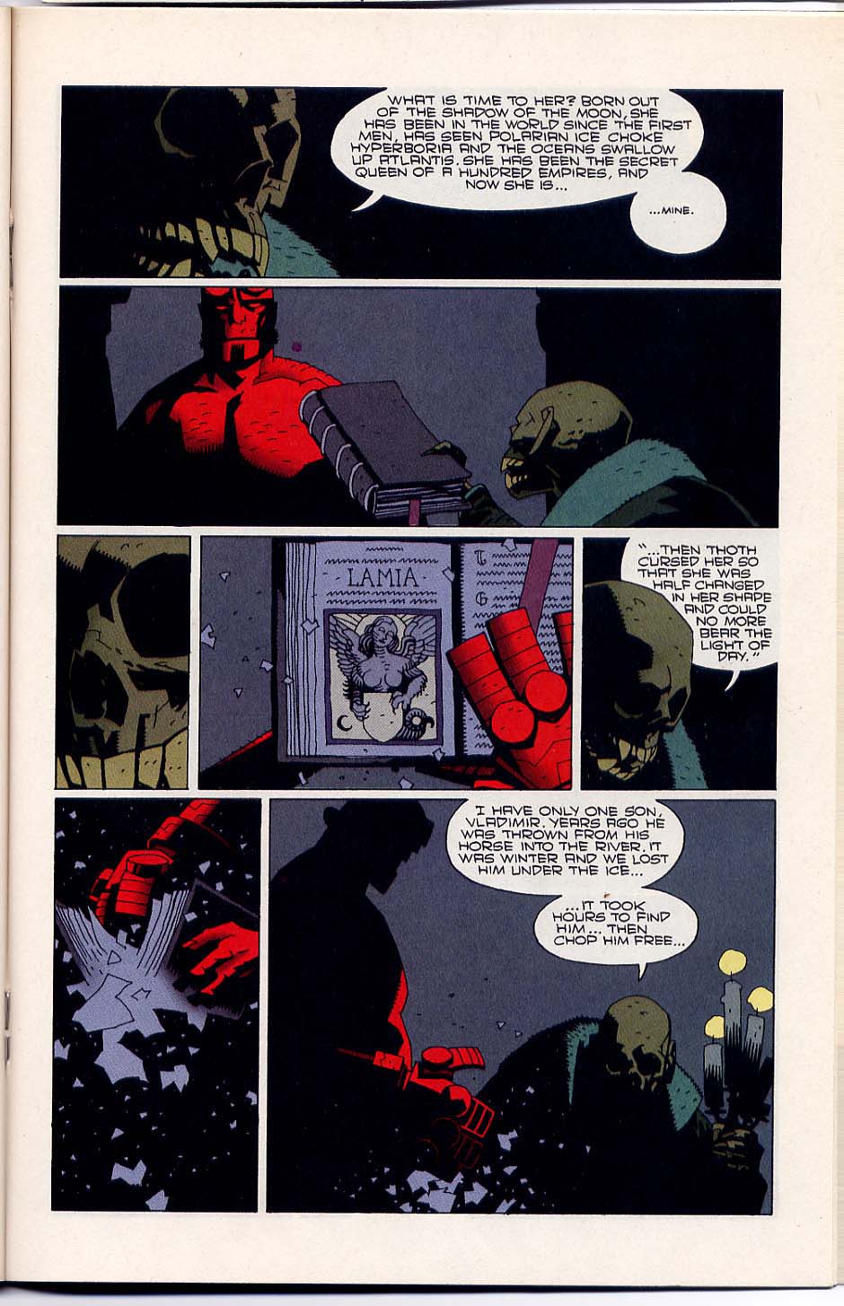 Read online Hellboy: Wake the Devil comic -  Issue #2 - 19