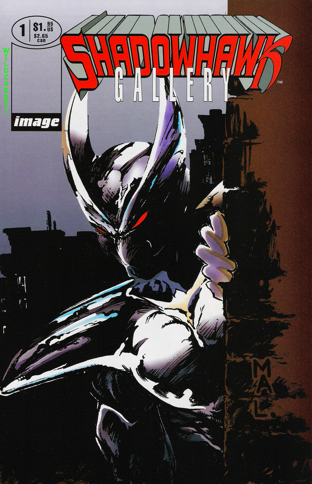 Read online ShadowHawk Gallery comic -  Issue # Full - 1