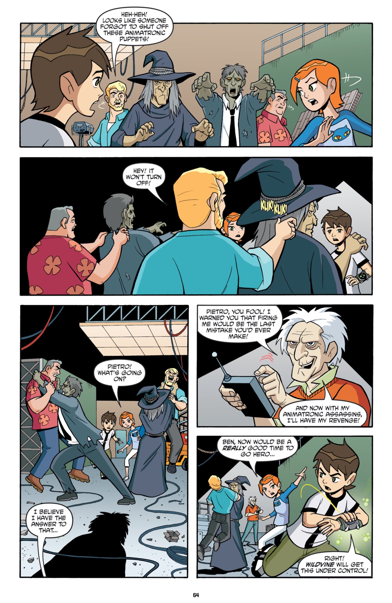Read online Ben 10 Classics comic -  Issue # TPB 2 - 64