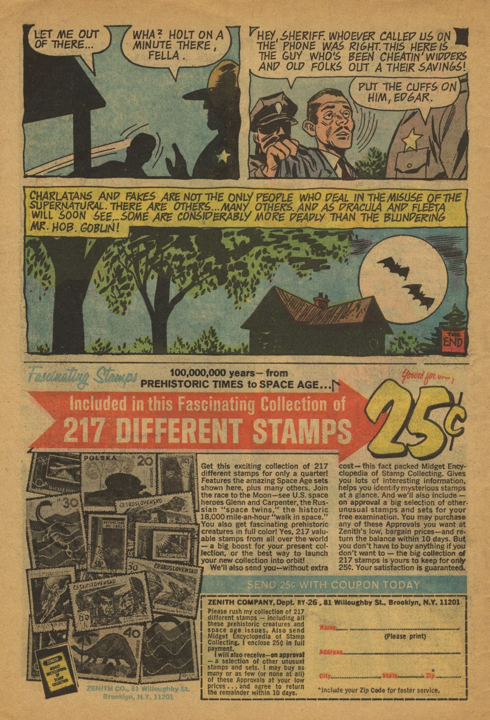 Read online Dracula (1962) comic -  Issue #4 - 34