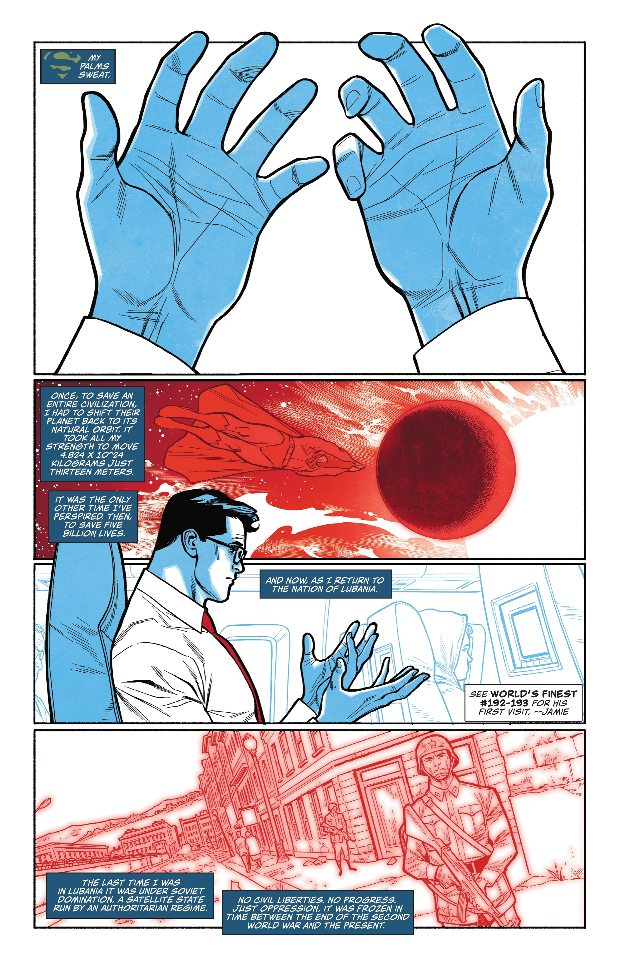 Read online Superman Red & Blue comic -  Issue #1 - 4