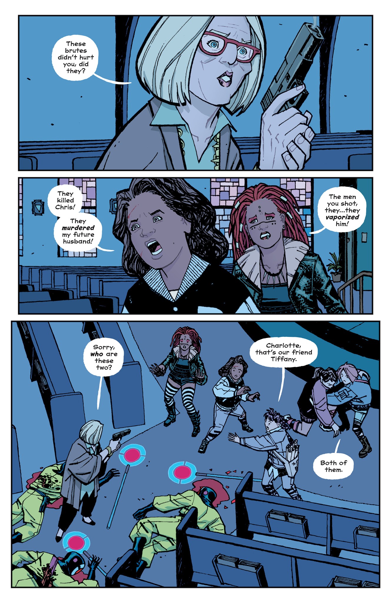 Read online Paper Girls comic -  Issue #20 - 9