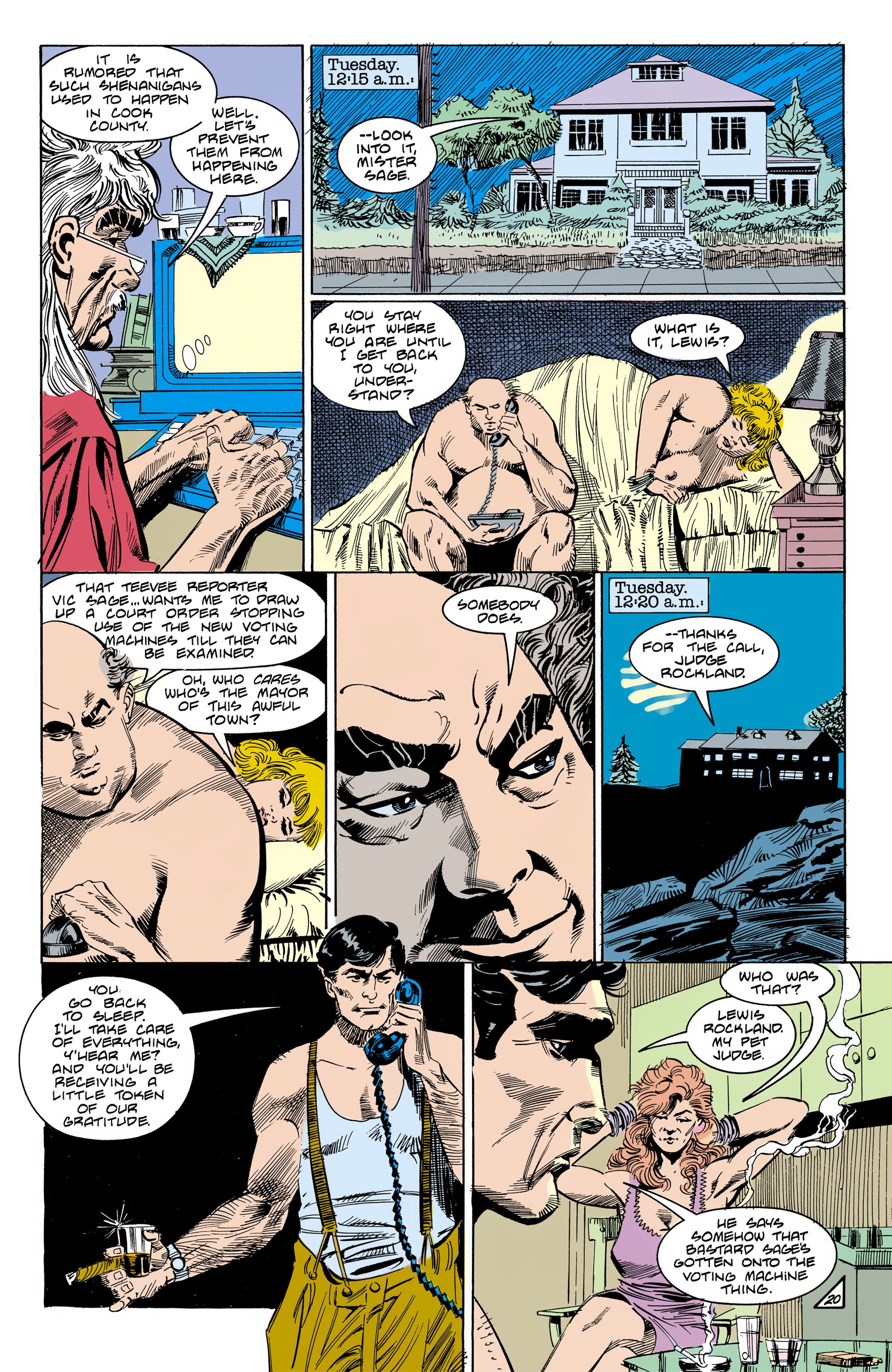 Read online The Question (1987) comic -  Issue #22 - 21