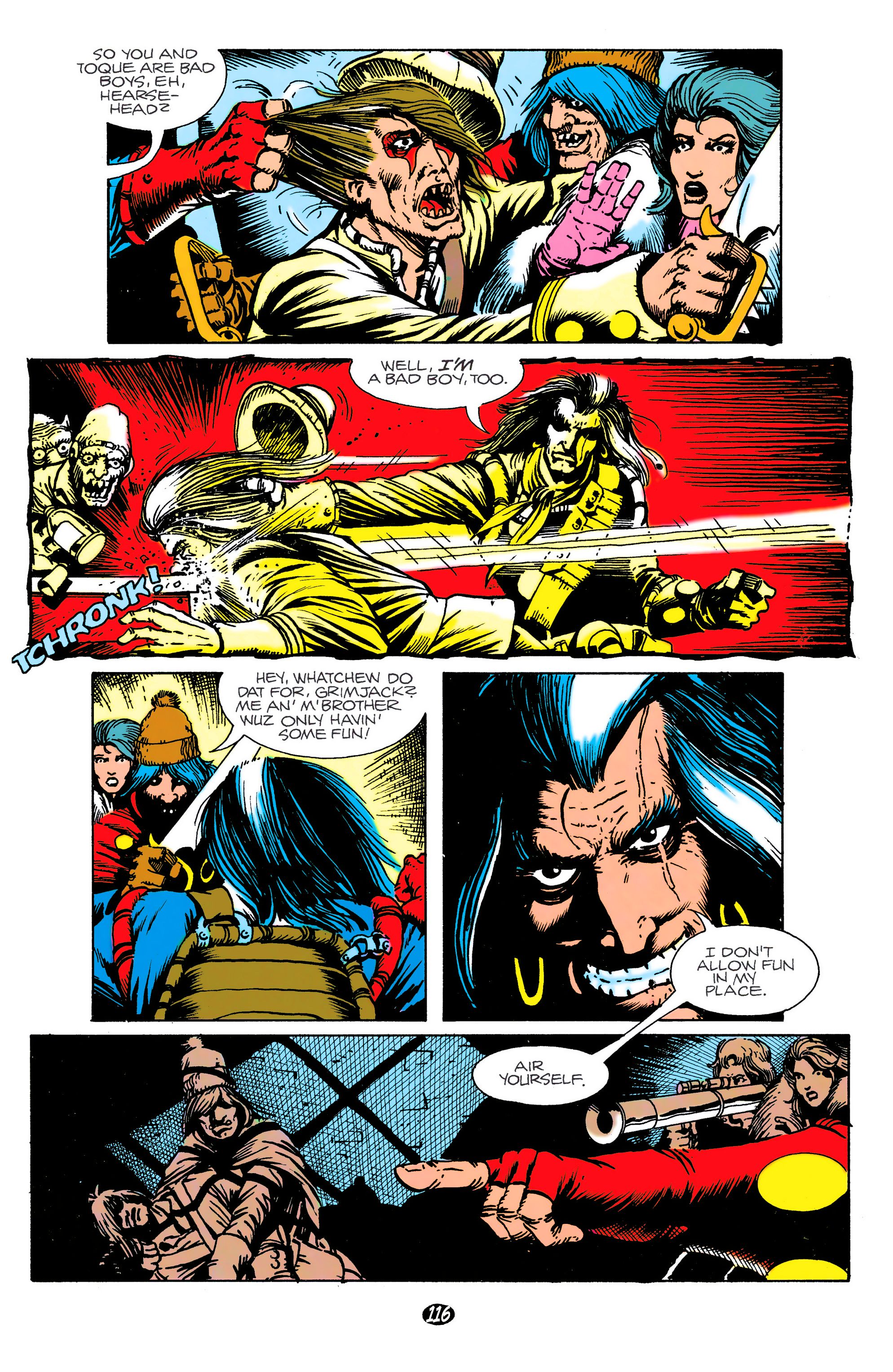 Read online Grimjack comic -  Issue # _TPB 1 - 114
