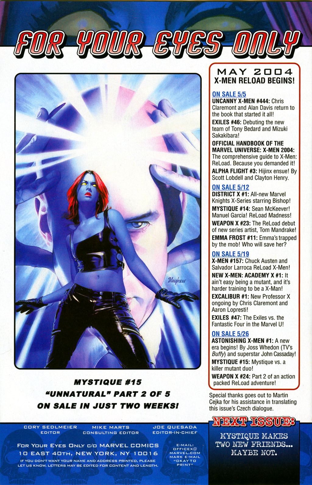 Read online Mystique comic -  Issue #14 - 24