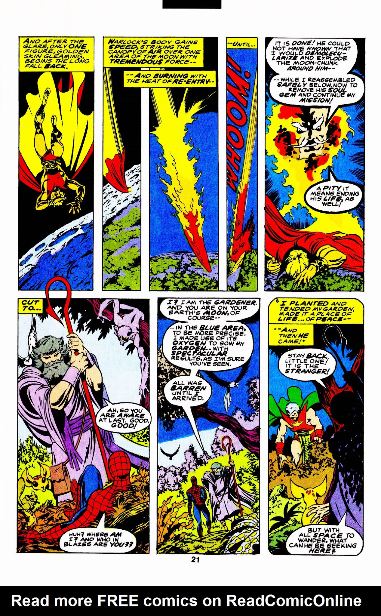 Read online Warlock (1992) comic -  Issue #5 - 23