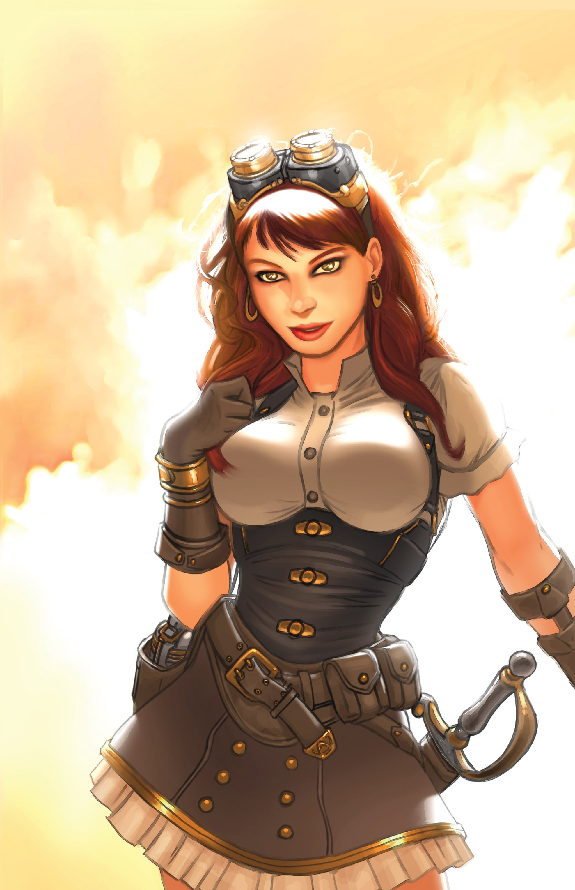Read online Victorian Secret Agents: Steampunk Angels comic -  Issue #1 - 6