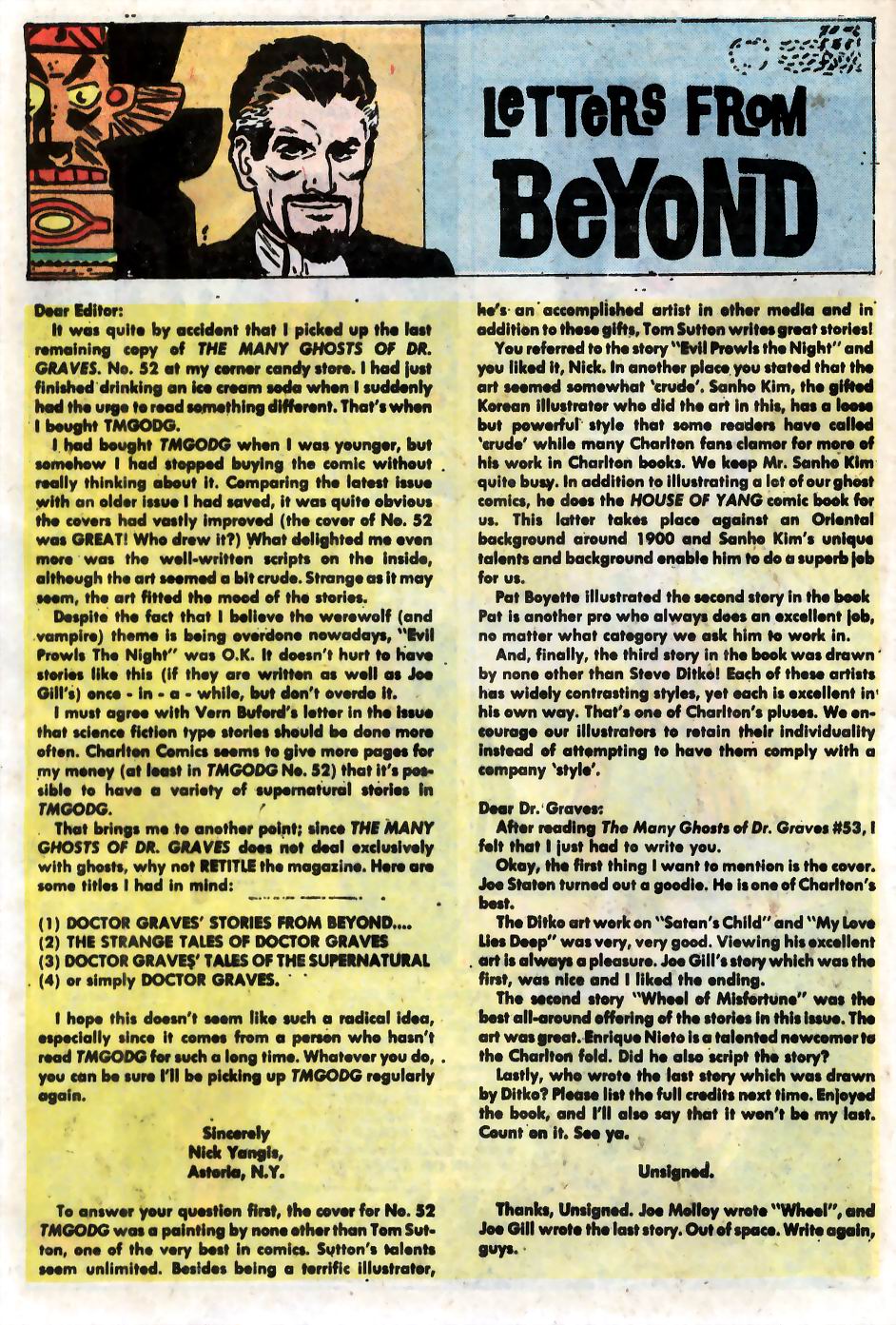 Read online The Many Ghosts of Dr. Graves comic -  Issue #57 - 16