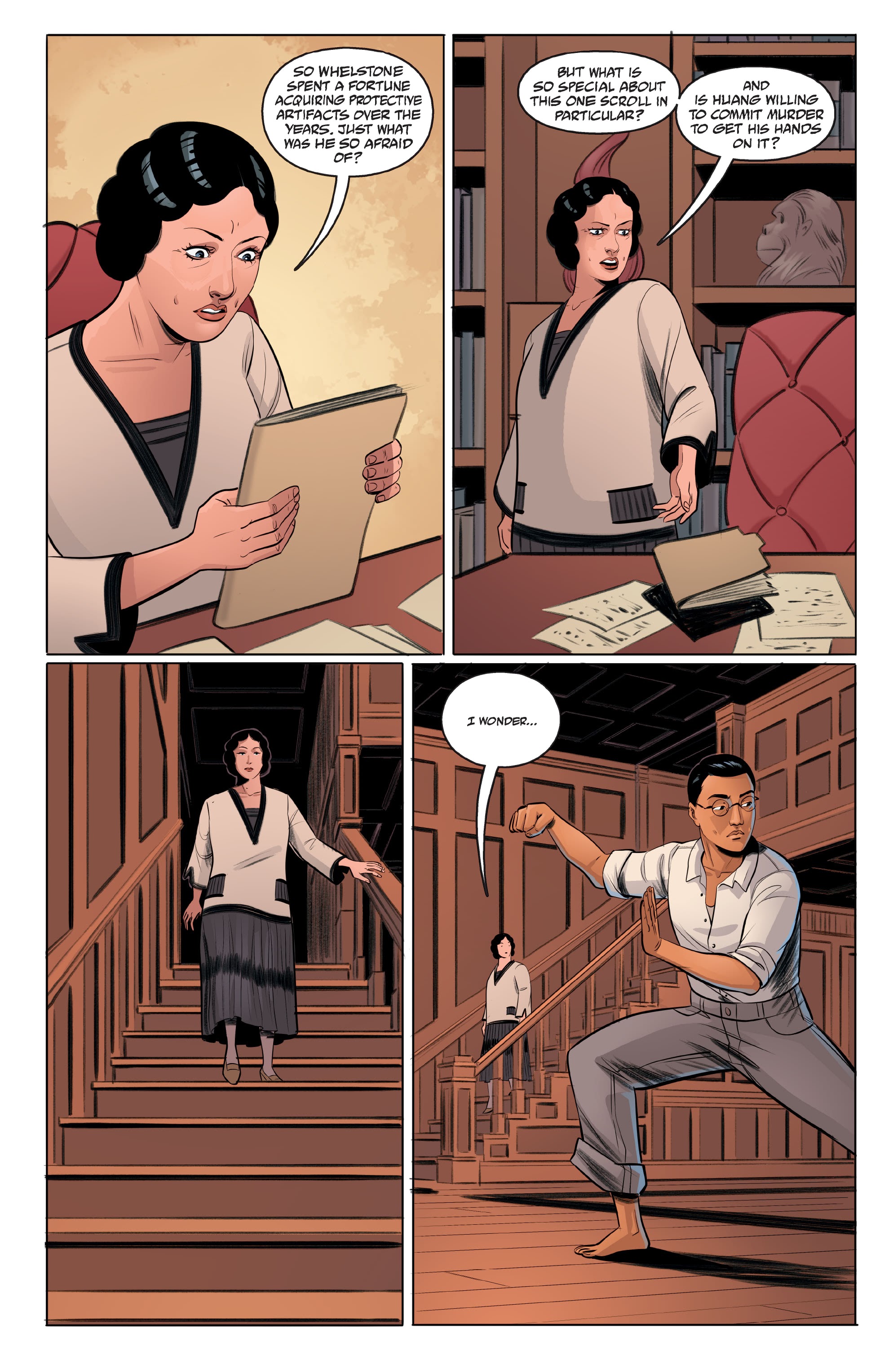 Read online The House of Lost Horizons: A Sarah Jewell Mystery comic -  Issue #3 - 11