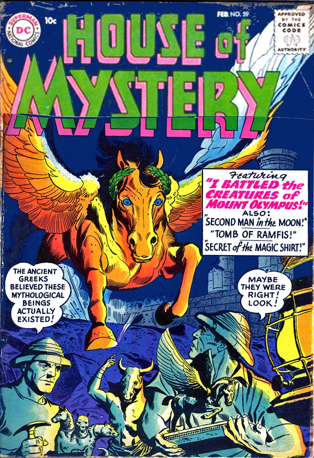 Read online House of Mystery (1951) comic -  Issue #59 - 1