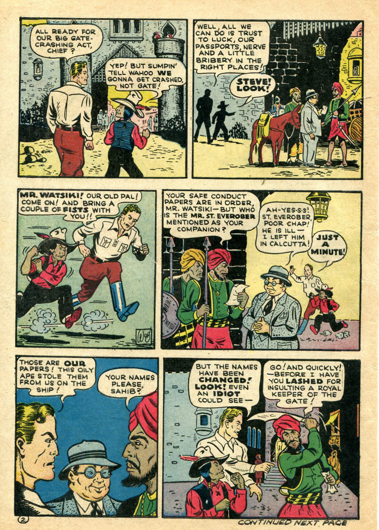 Read online Famous Funnies comic -  Issue #92 - 64