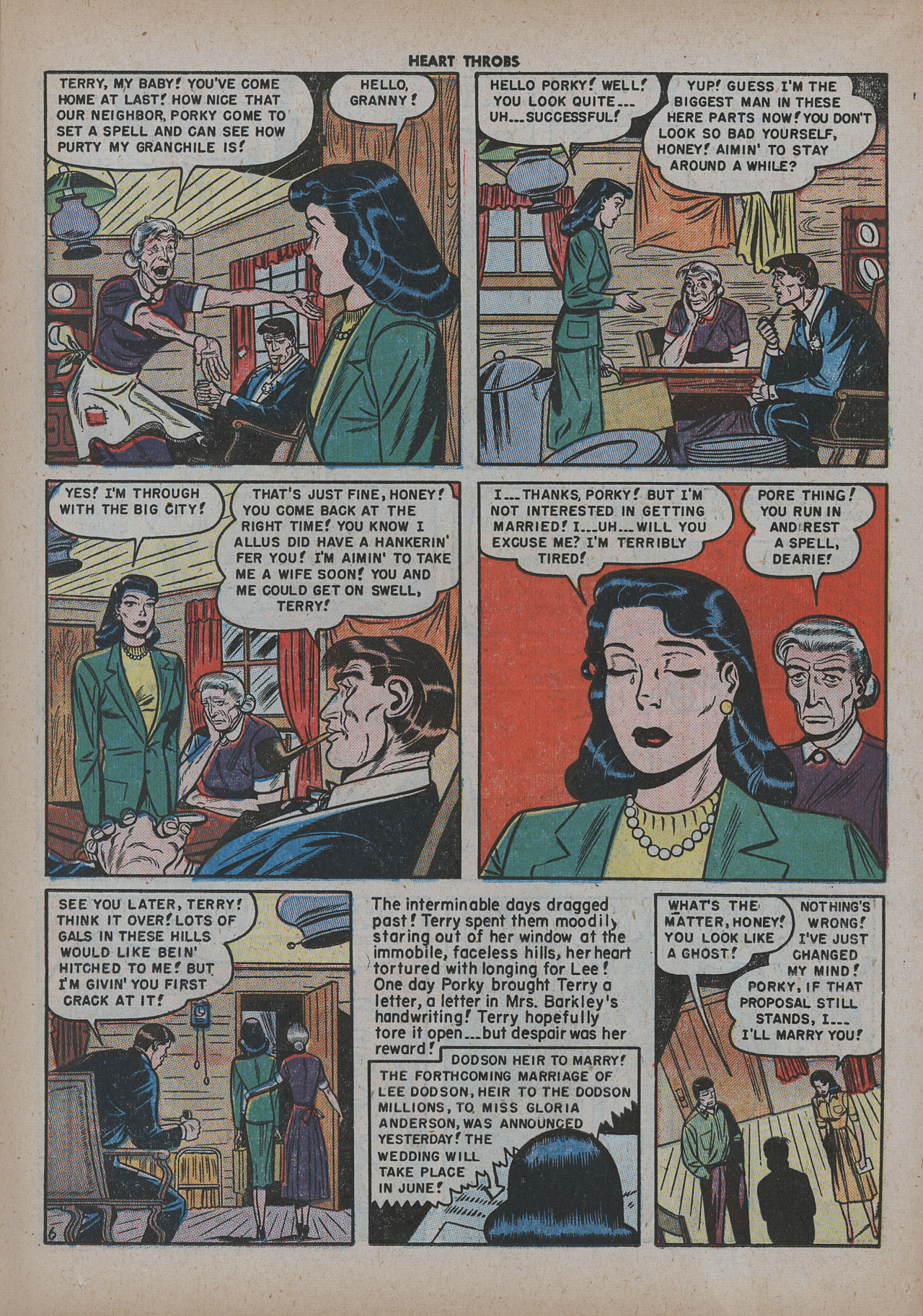Read online Heart Throbs comic -  Issue #7 - 17