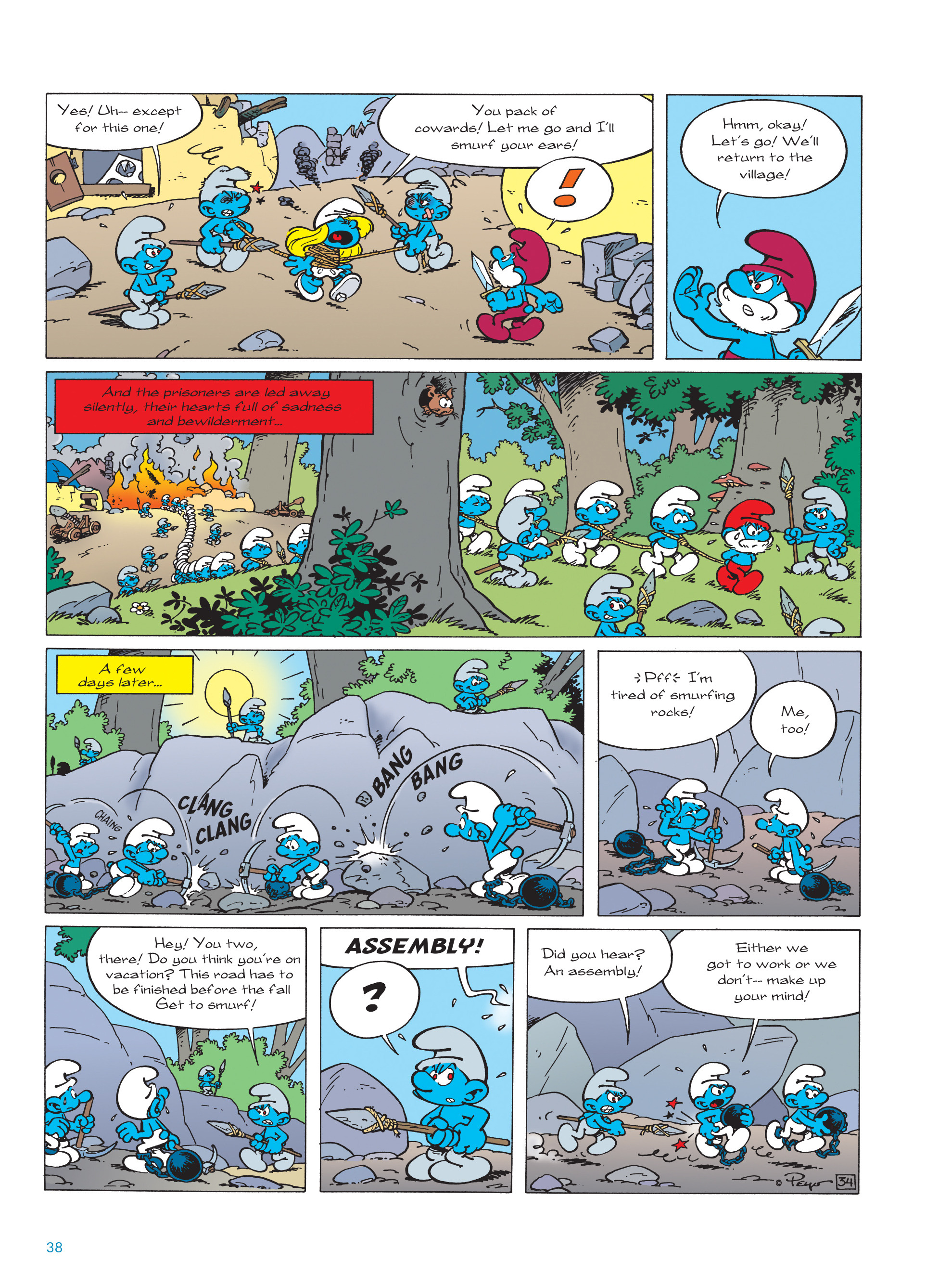 Read online The Smurfs comic -  Issue #22 - 39