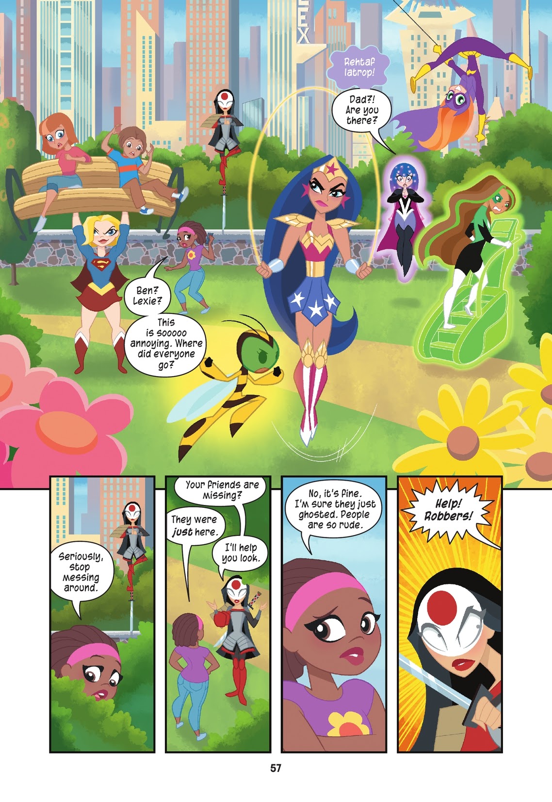 Read online DC Super Hero Girls: Ghosting comic -  Issue # TPB (Part 1) - 57