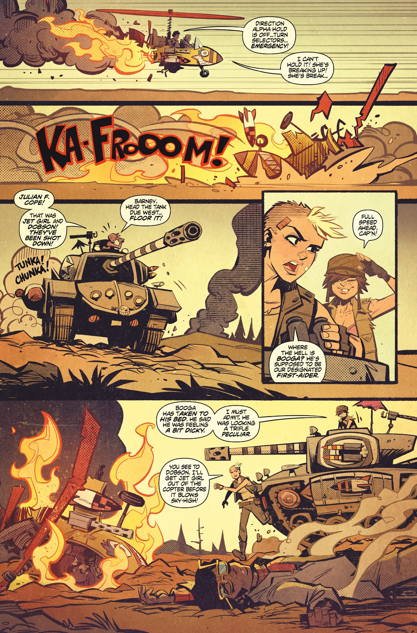 Read online Tank Girl: All Stars comic -  Issue #2 - 5