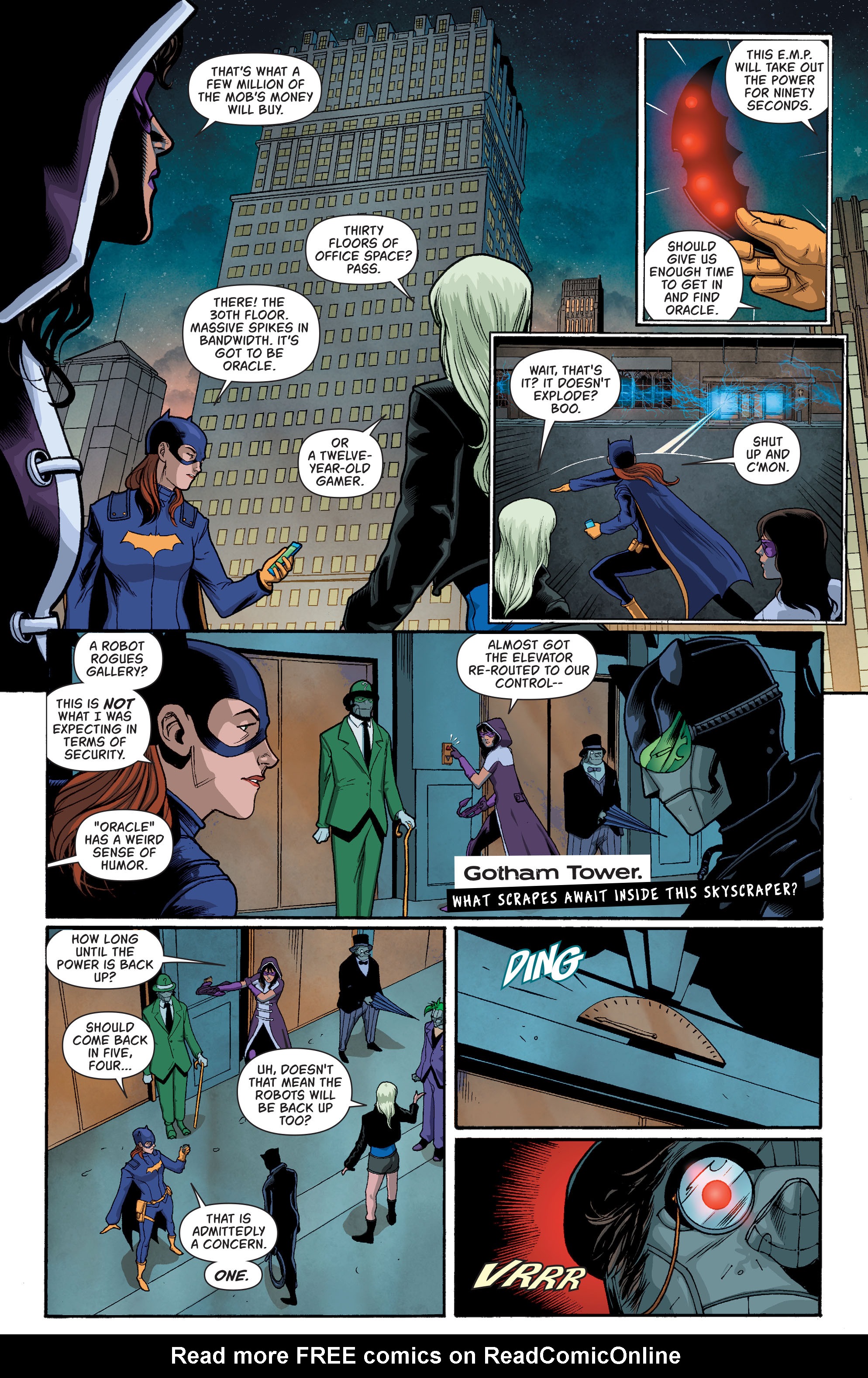 Read online Batgirl and the Birds of Prey comic -  Issue #4 - 20