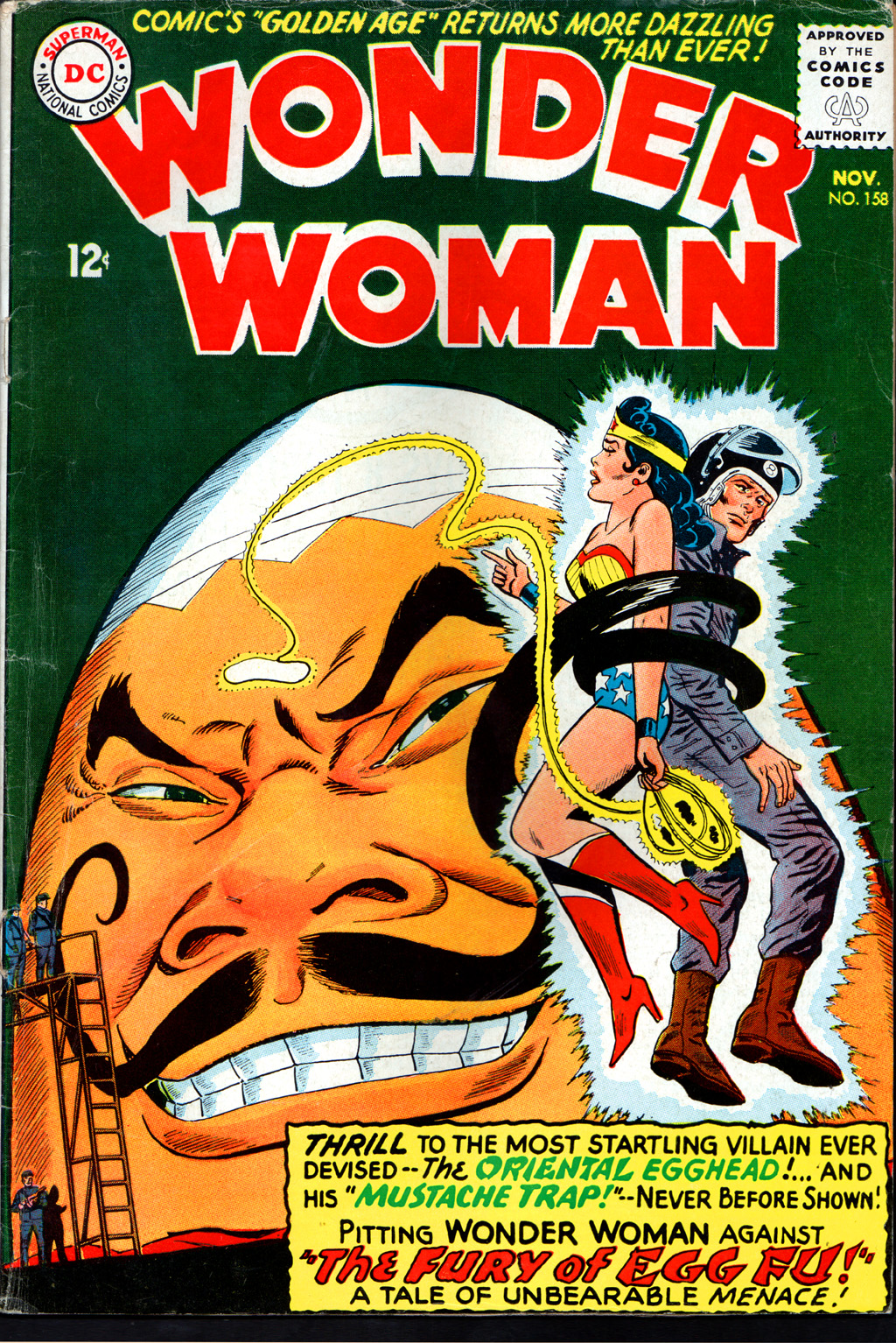 Read online Wonder Woman (1942) comic -  Issue #158 - 1