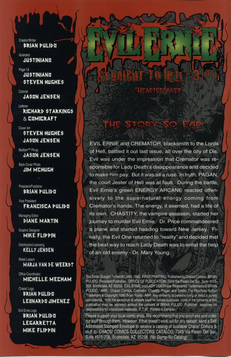 Read online Evil Ernie: Straight to Hell comic -  Issue #3 - 2