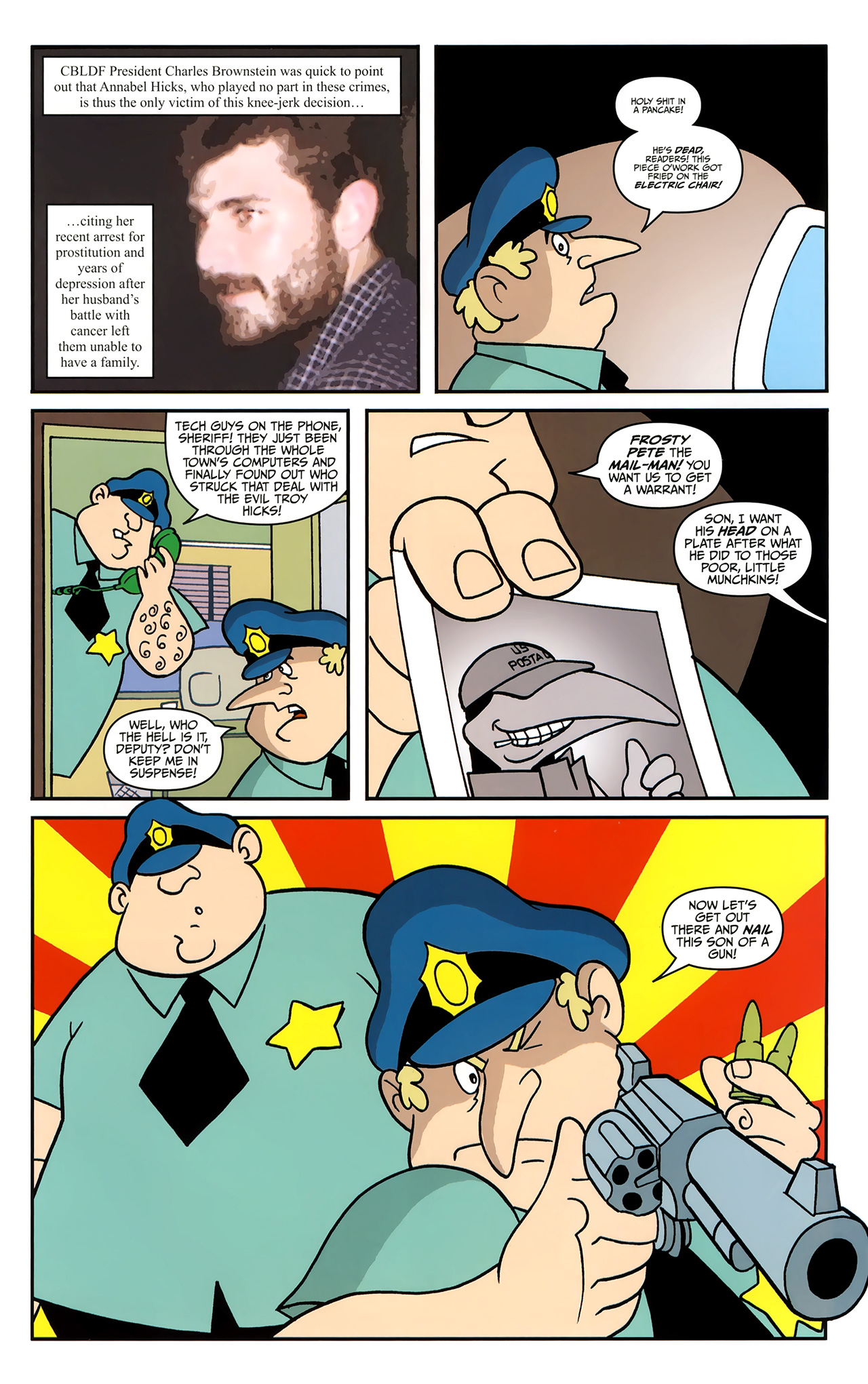 Read online Mark Millar's The Unfunnies comic -  Issue #3 - 21