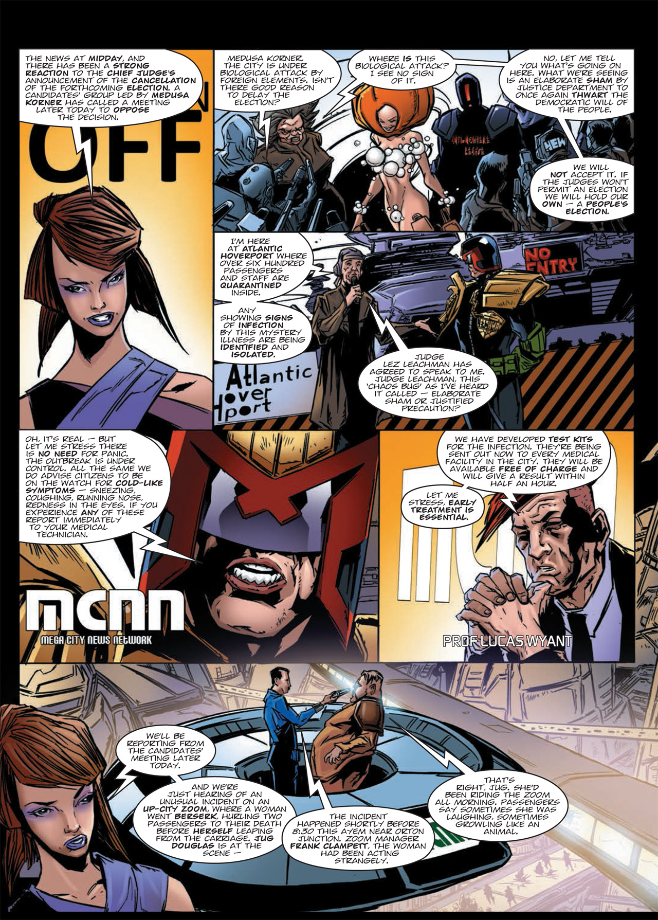 Read online Judge Dredd: Day of Chaos: Endgame comic -  Issue # TPB (Part 1) - 93