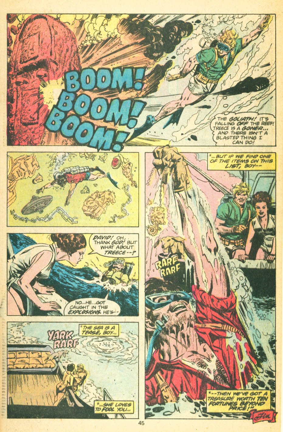 Read online The Deep (1977) comic -  Issue # Full - 34