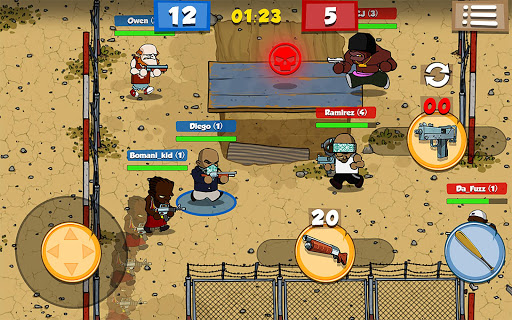 Game Bắn Súng 2D Prison Brawl Full