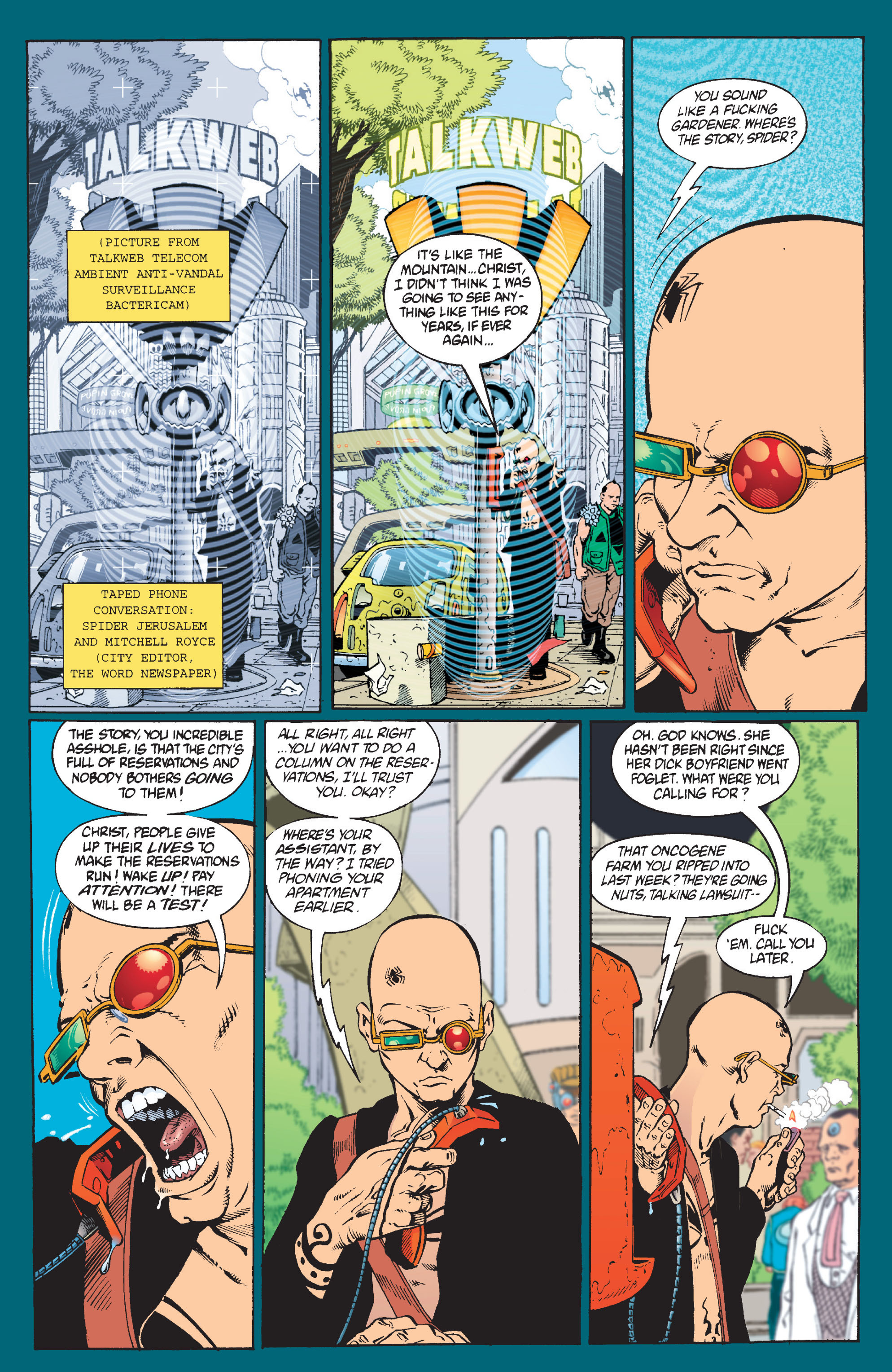 Read online Transmetropolitan comic -  Issue #9 - 13
