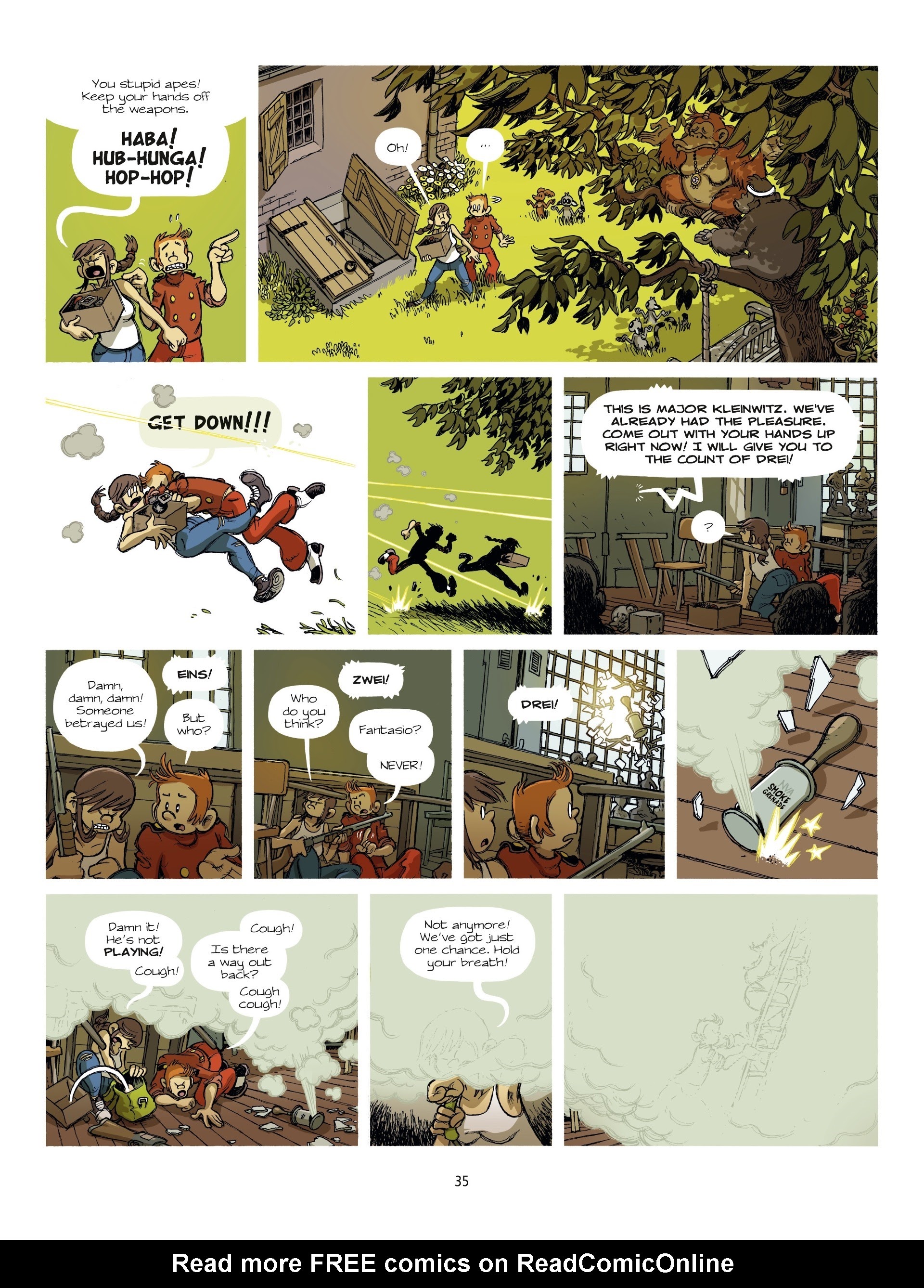 Read online Spirou In Berlin comic -  Issue # Full - 35