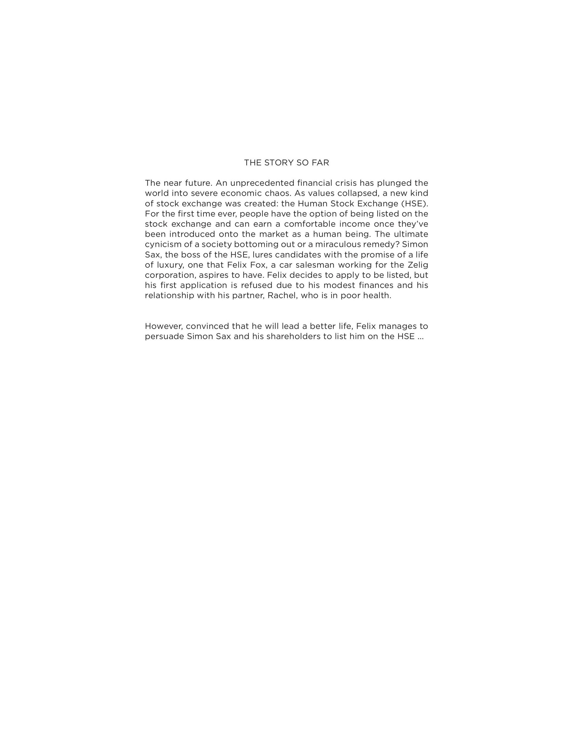 Read online HSE - Human Stock Exchange comic -  Issue #2 - 6