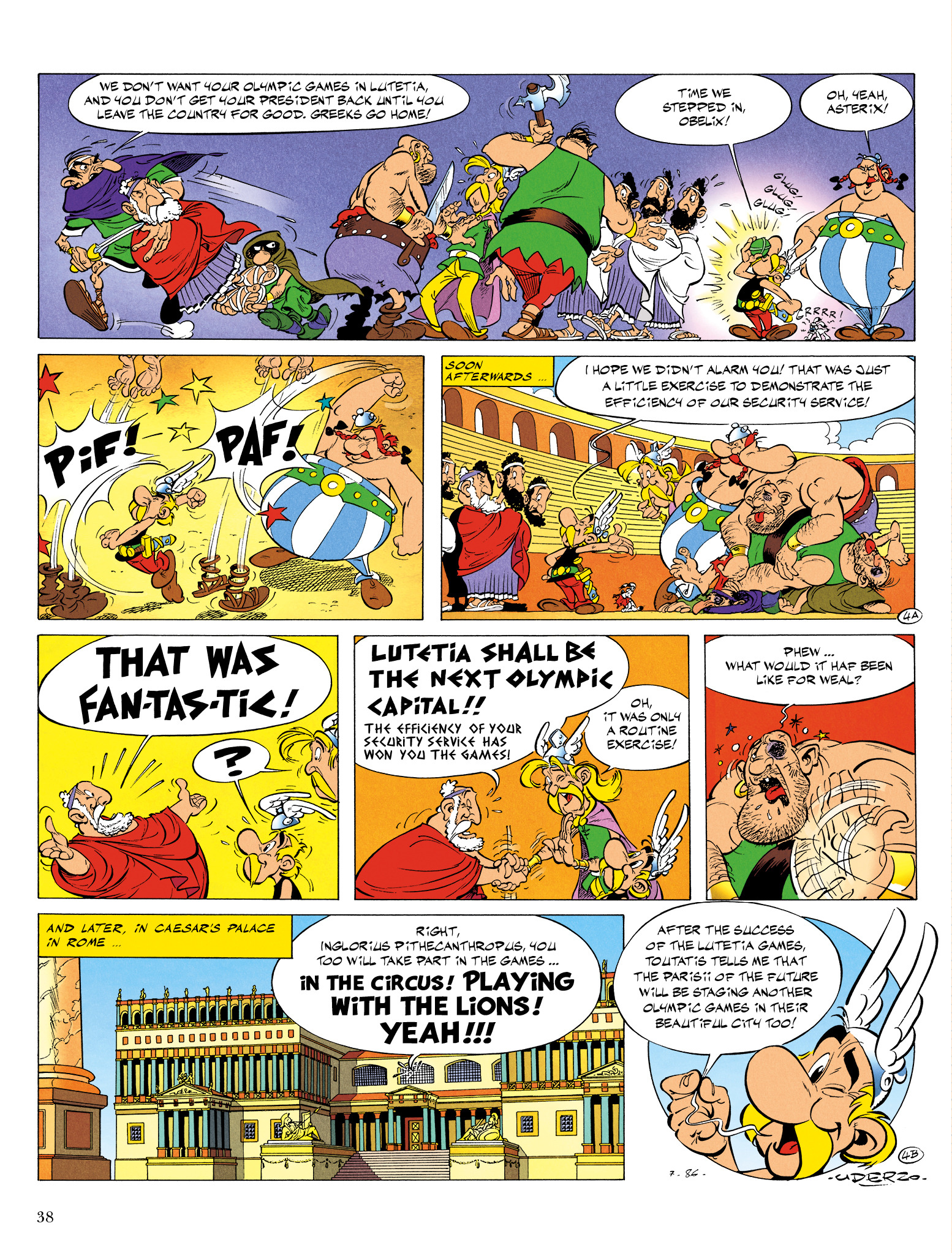 Read online Asterix comic -  Issue #32 - 39