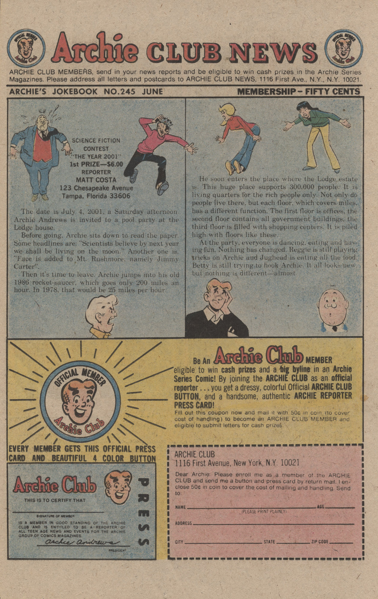 Read online Archie's Joke Book Magazine comic -  Issue #245 - 26