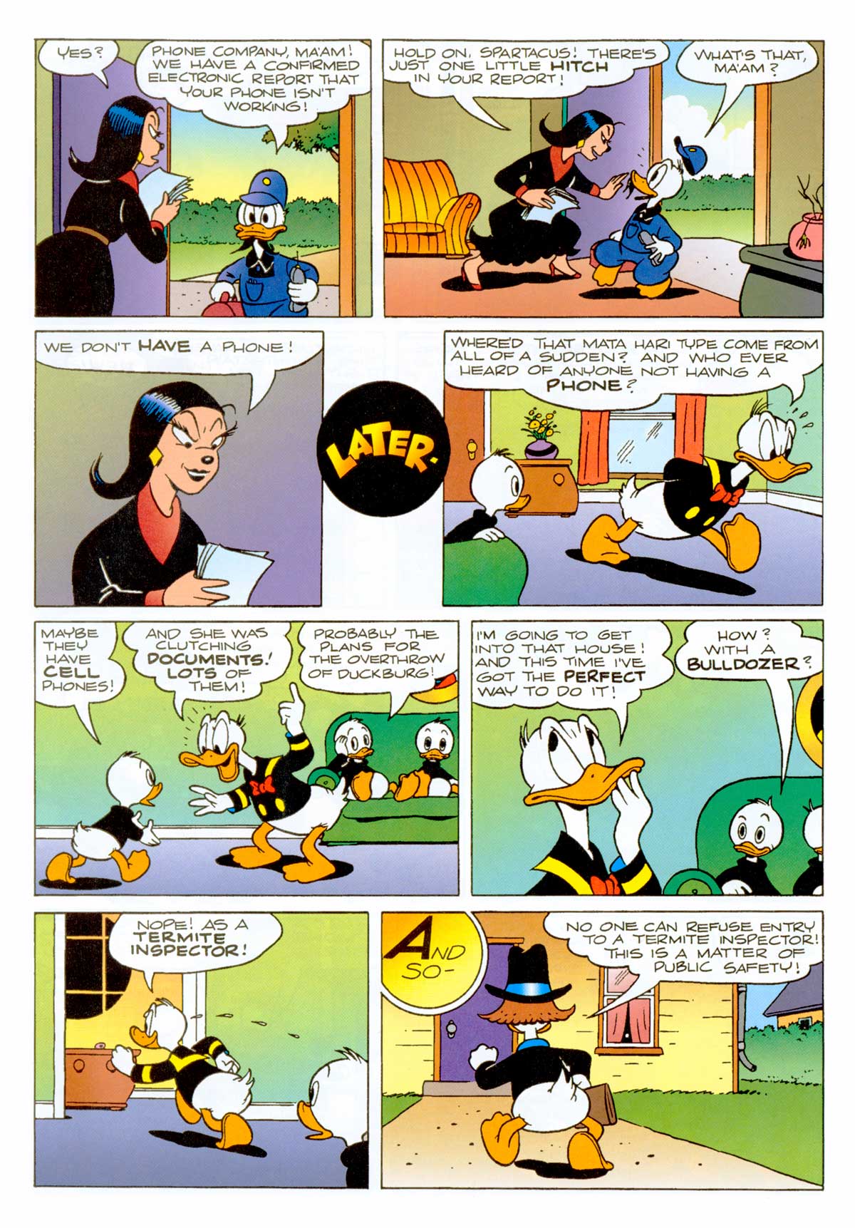 Read online Walt Disney's Comics and Stories comic -  Issue #654 - 8