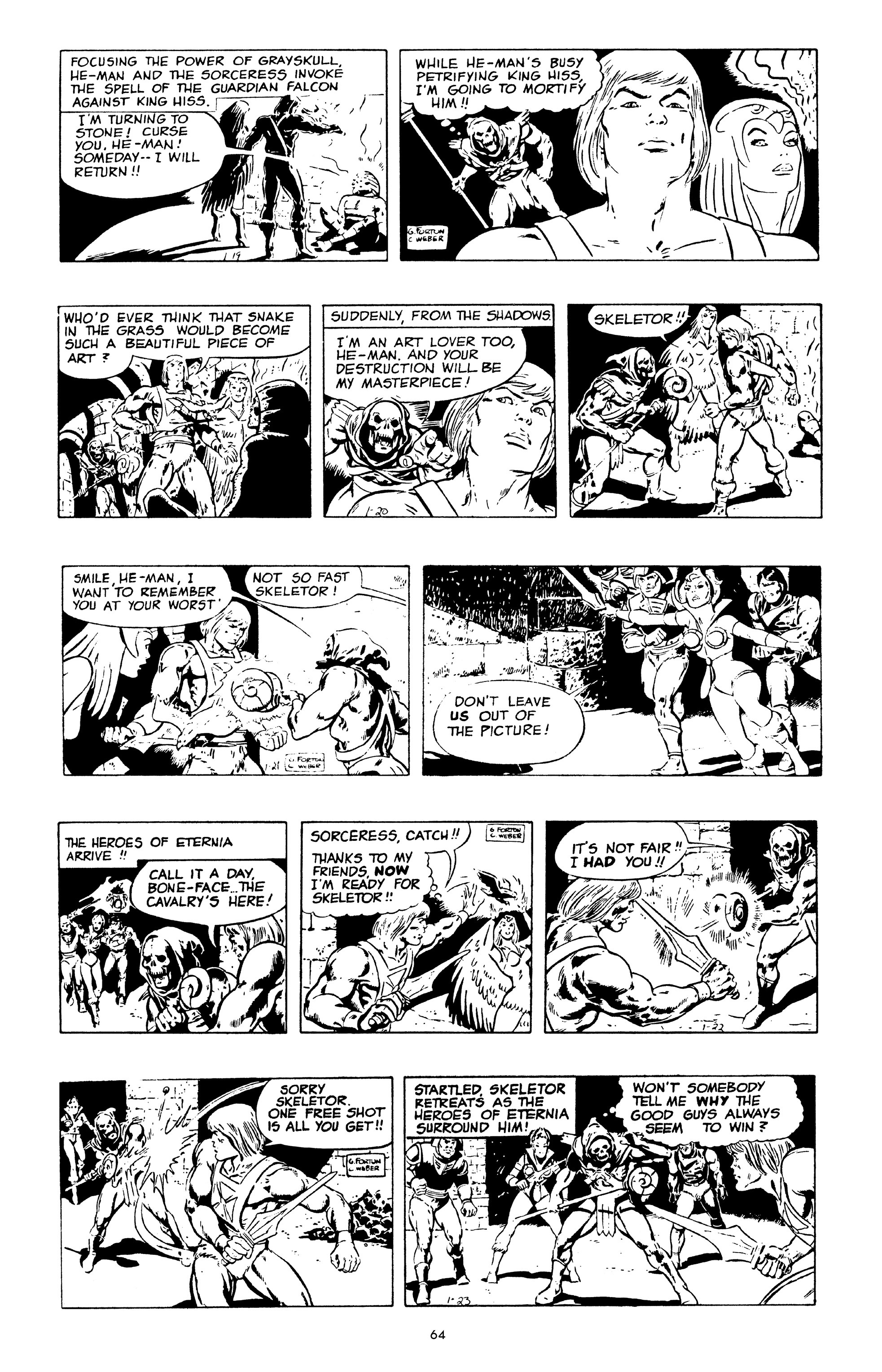 Read online He-Man and the Masters of the Universe: The Newspaper Comic Strips comic -  Issue # TPB (Part 1) - 64