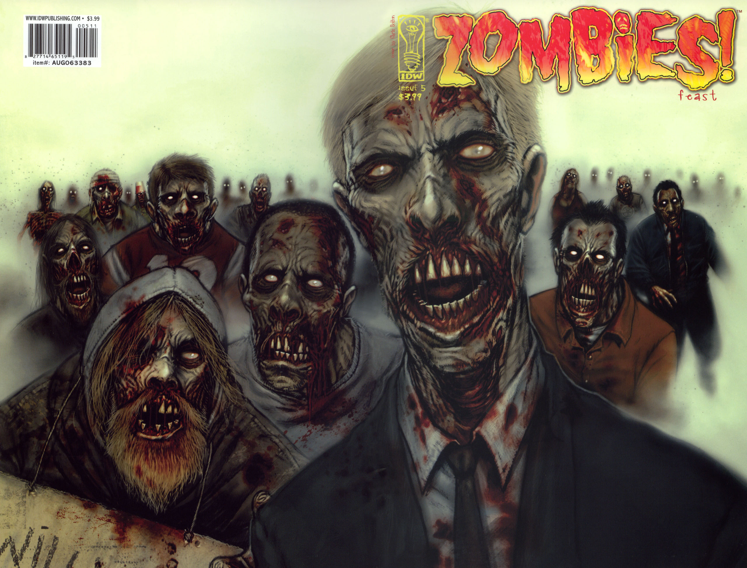 Read online Zombies! Feast comic -  Issue #5 - 1