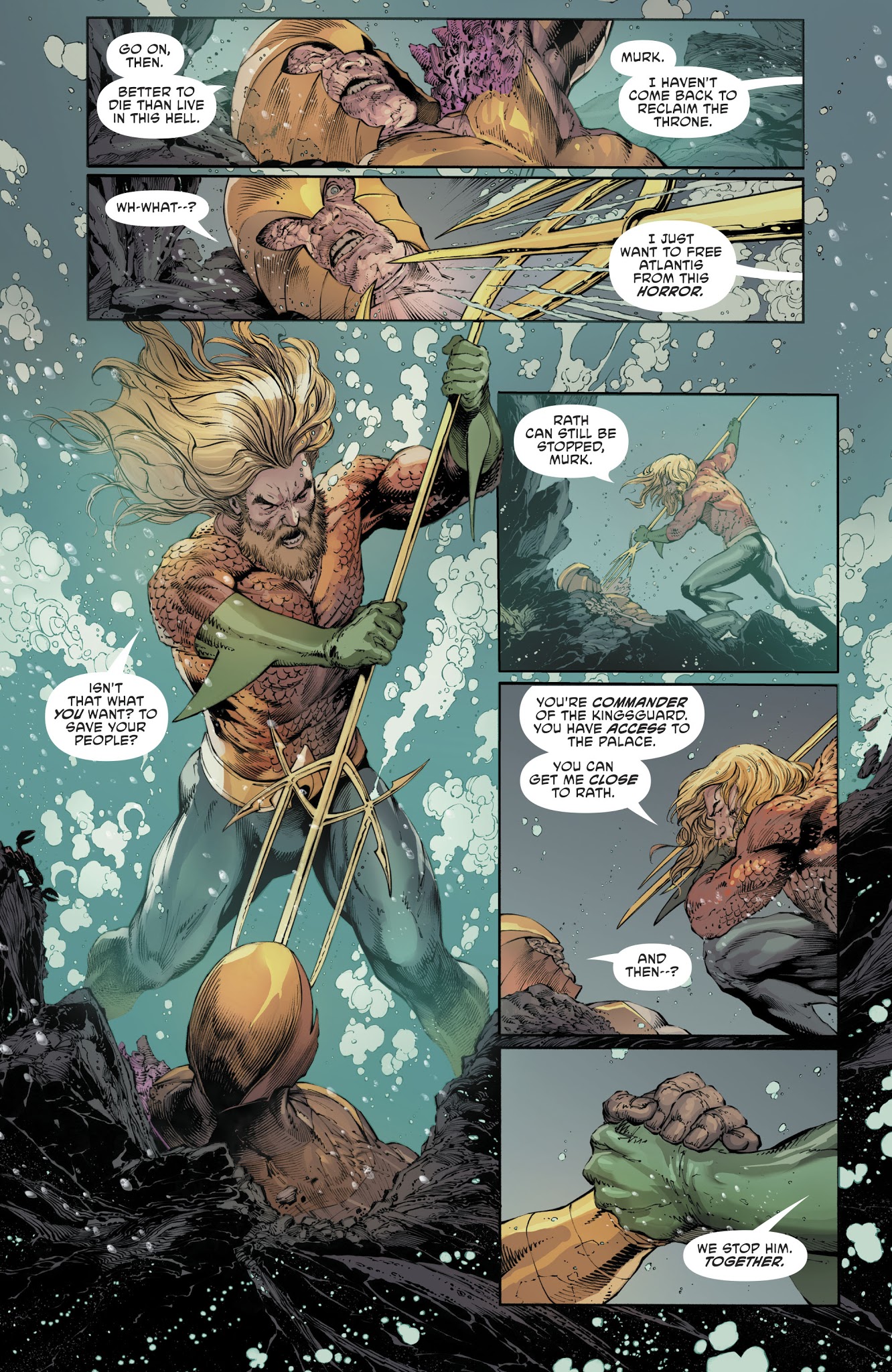 Read online Aquaman (2016) comic -  Issue #35 - 19