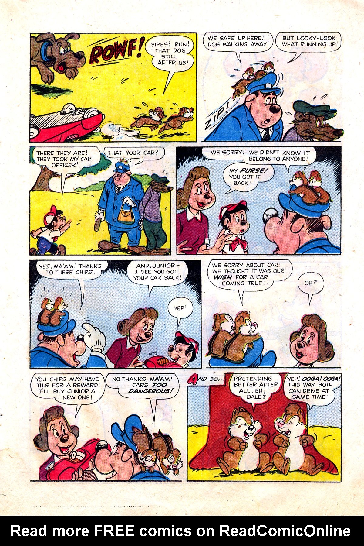 Read online Walt Disney's Chip 'N' Dale comic -  Issue #8 - 21