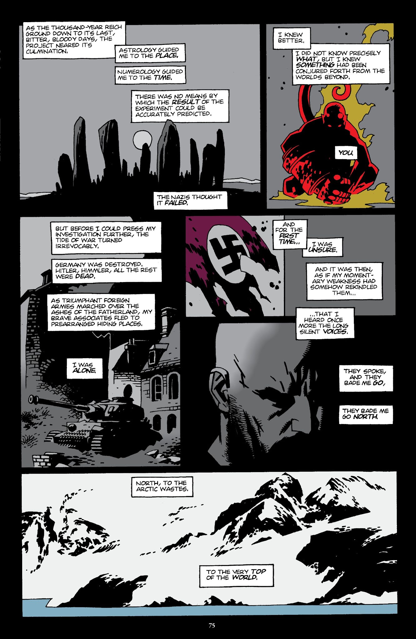 Read online Hellboy Omnibus comic -  Issue # TPB 1 (Part 1) - 76